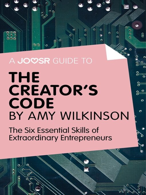 Title details for A Joosr guide to... the Creator's Code by Amy Wilkinson by ADHD Success Ltd - Available